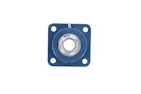 Blue-Polymer-4-Bolt-Flange-with-Stainless-Insert---Machine-B-T
