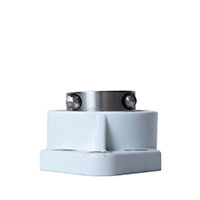 White-Poly-3-Bolt-Housing-with-FA-Poly-Round-Insert-with-Locking-Sleeve-S