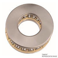 timken-type-TTHD-tapered-thrust-roller-bearing-with-brass-cage-top-view
