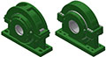 Split Block - Cylindrical Roller Bearing - S 4 and 8-BOLT (HEAVY)