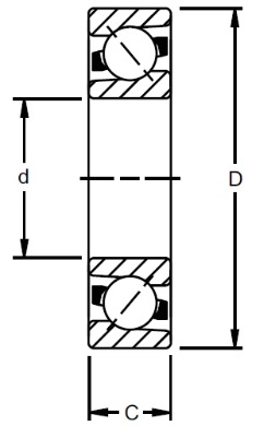 TIMKEN Bearing 7214 BTN1