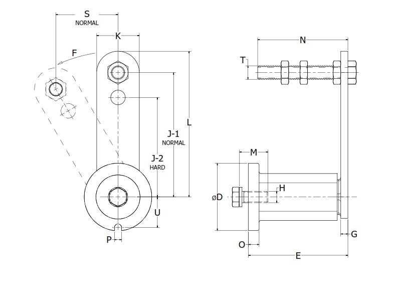 Part Number 68514417453, RunRight® Inch (Imperial) Tensioners