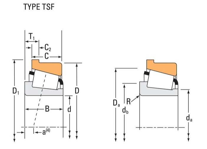 TIMKEN Bearing Y32312CBRM