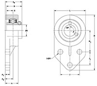 3-bolt-SUCFB205-FVSL613-Line-Drawing