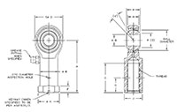 ASXW & ASXG Female Rod Ends