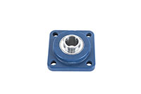 Blue-Polymer-4-Bolt-Flange-with-Stainless-Insert---Machine-B-A---FVSL613