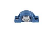 Blue-Polymer-Pillow-Block-with-Poly-Round-Insert-with-Locking-Sleeve---Machine-B-A