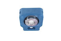 Blue-Polymer-Take-Up-Poly-Round-Insert-with-Locking-Sleeve---Machine-B-A