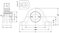 Corrosion-Resistant-Polyround-Pillow-Block-NAU4LK-BP-Line-Drawing