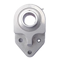 Corrosion-Resistant QuiKlean® Three-Bolt Flanged Mounted Bearings-SFBQK
