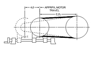 Motor Base - Model 3050E Spring-Loaded Driver Pulleys