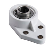 PolyThreeBoltFlangeWithStainlessSteelInsert-A3