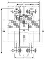 QUICK-FLEX-Coupling-with-Low-Speed-Split-Cover-Drawing