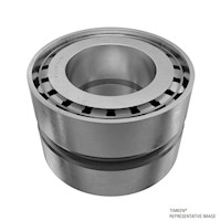 Timken--Double-Cup-Assembly-Taper-Roller-Bearing-Style-1-Top-Angle-View