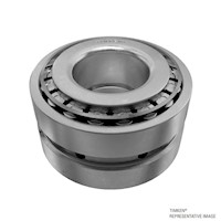 Timken--Double-Cup-Assembly-Taper-Roller-Bearing-Style-2-Groove-8-Holes-Top-Angle-View