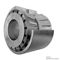 Timken--Double-Cup-Assembly-Taper-Roller-Bearing-Style-5-Groove-2-Holes-Cutaway-View