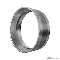 Timken--Double-Cup-Taper-Roller-Bearing-Style-3-Groove-1-Hole-CounterHole-Left-Angle-View