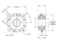 Tri-Ply Series Disk Harrow Units - Dimensions