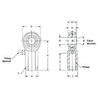 MW & MG Dimensional Drawing