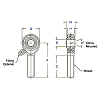 AM & AB Dimensional Drawing