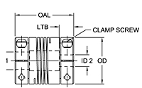 EC Series - Single Beam Clamp Style Couplings - Imperial-2