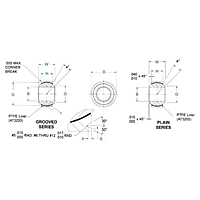 PWB-TG & PWB-T Dimensional Drawing