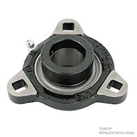 timken-fafnir-flange-mounted-ball-bearing-unit-3-bolt-GVFDR1-with-locking-collar