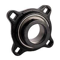 timken-fafnir-flange-mounted-ball-bearing-unit-4-bolt-with-locking-collar-RFD-angle - no lube