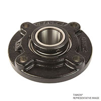 Part Number RFC2 3/16, Fafnir® Piloted Round Flanged Mounted 