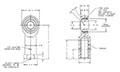 ASXW-T & ASXG-T Female Rod Ends