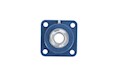 Blue-Polymer-4-Bolt-Flange-with-Stainless-Insert---Machine-B-T