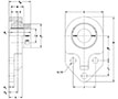 Corrosion-Resistant-Polyround-3bolt-NAU4LK-AFB-Line-Drawing