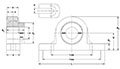 Corrosion-Resistant-Polyround-Pillow-Block-NAU4LK-AP-Line-Drawing