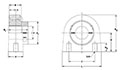Corrosion-Resistant-Polyround-Tapped-Base-NAU4LK-BTB-Line-Drawing