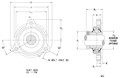 Fafnir Mounted Bearings 3-bolt flanged eccentric RFD