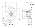 Mounted Bearings 2-bolt flanged eccentric VFMST