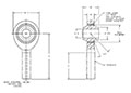 HXAM-ET-10 & HXAB-ET-10 High Misalignment Series Male Rod Ends