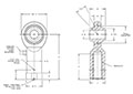 HXAW-E-10 & HXAG-E-10 Female Rod Ends