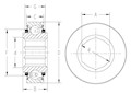 Hex-Bore-Bearings_CY_Type3_2D_Line_Drawing