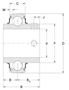 Insert - Set Screw - GY Line Drawing