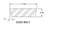 Belt - Models M-23, 2303, 2305 Adjustable Driver Pulleys