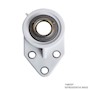 PolyThreeBoltFlangeWithStainlessSteelInsert-A1