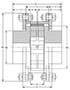 QUICK-FLEX-Coupling-with-Low-Speed-Split-Cover-Drawing