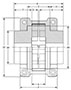 QUICK-FLEX-Standard-Coupling-with-HP-Cover-Drawing