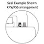 Split Cylindrical Hanger Seal KPS-RSS
