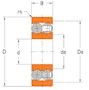 Self-Aligning Ball Bearings Round Bore Open-Dimensions