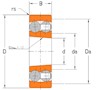 Self-Aligning Ball Bearings Tapered Bore Open-Dimensions