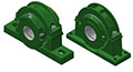 Split Block - Cylindrical Roller Bearing - S 2 and 4 BOLT