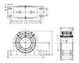 TAAPH0 SAF230-SRB-Solid-Block-Catalog---Line-Drawing