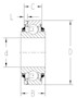 TRI-PLY SEAL SERIES RELUBRICATABLE TYPE_CY_Round_Type2_2D_Line_Drawing